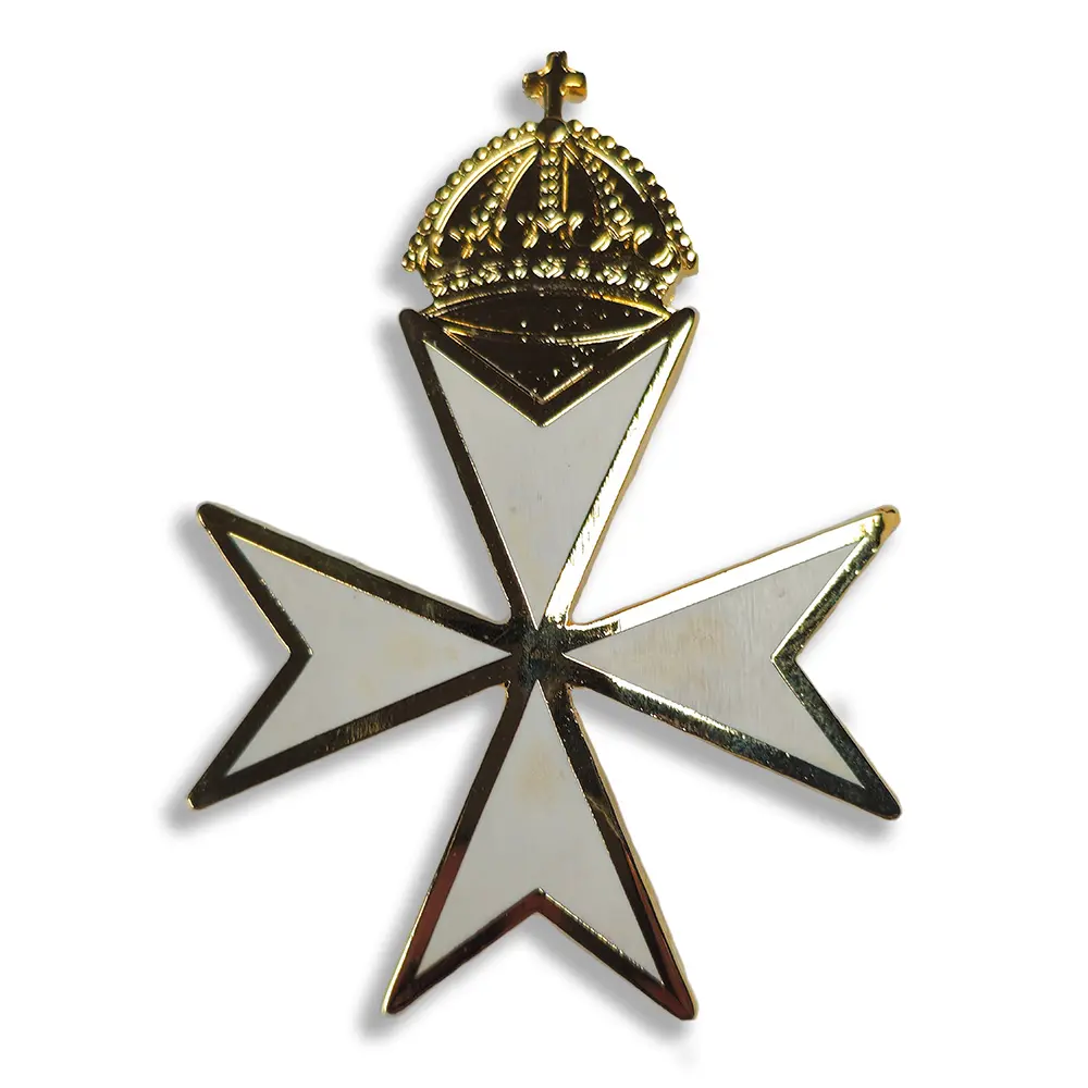 Knight Malta Priors Cap Badge Loose