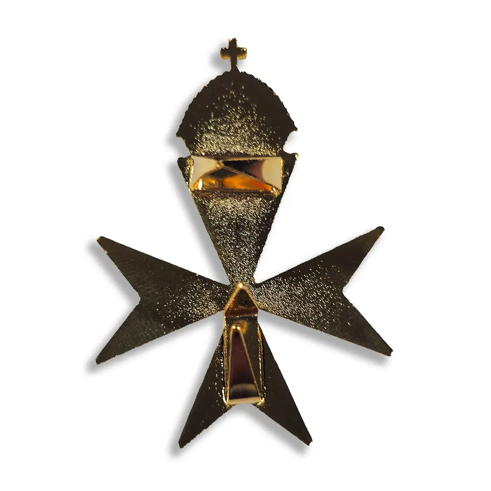 Knight Malta Priors Cap Badge Loose - Image 2
