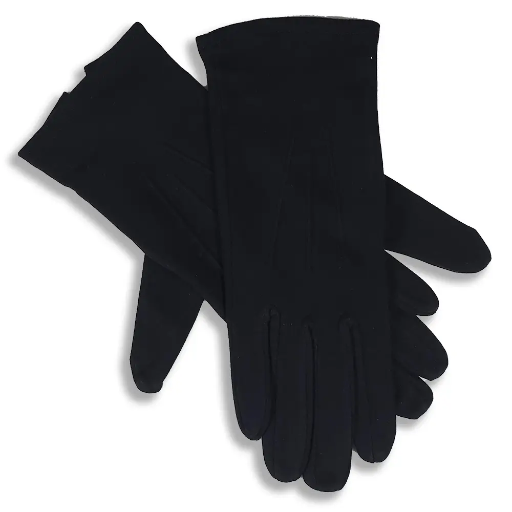 Knight Templar Black Gloves