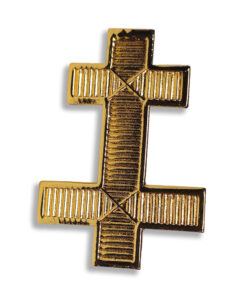 Knight Templar Great Officer Cap Cross Gilt