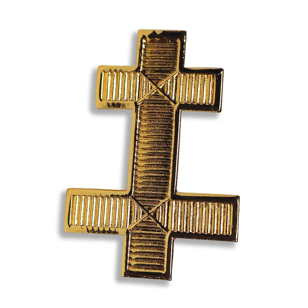 Knight Templar Great Officer Cap Cross Gilt