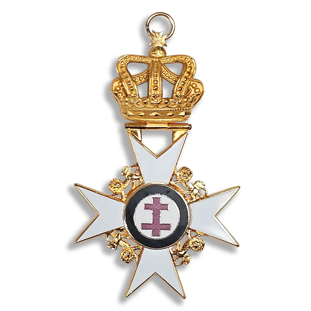 Knight Templar Past Preceptor & Prior's Collarette Jewel (no Name)