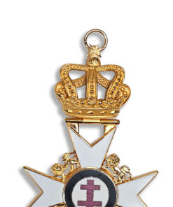 Alternative view of Knight Templar Past Preceptor & Prior's Collarette Jewel      (no Name)