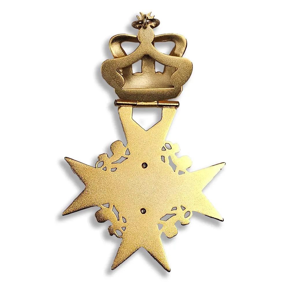 Knight Templar Past Preceptor & Prior's Collarette Jewel (no Name) - Image 4