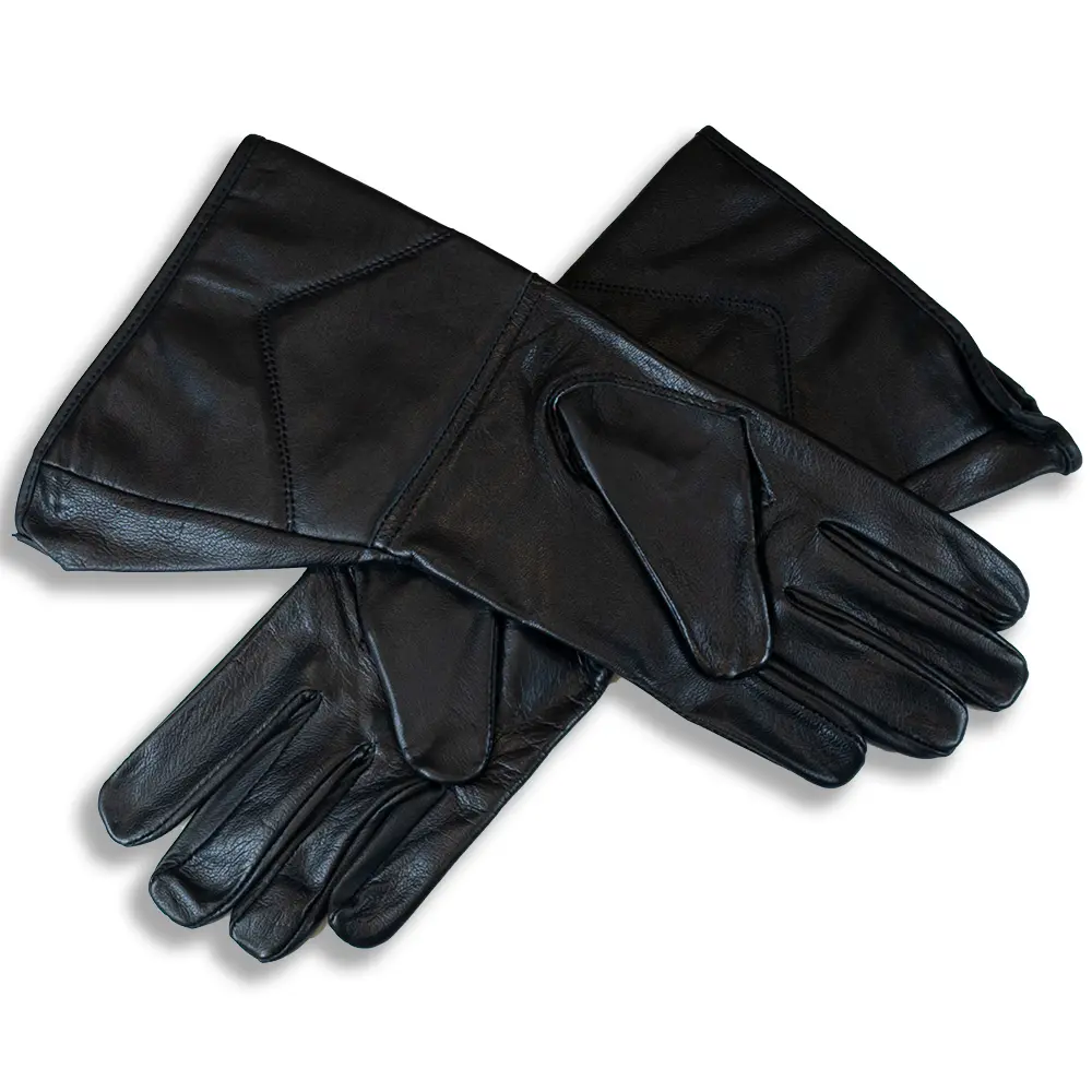 Knight Malta Leather Gauntlets - Image 2