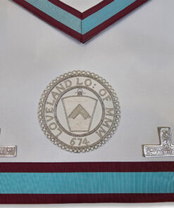 Alternative view of Mark Officers Apron - Imitation with Embroidered Apron Badge