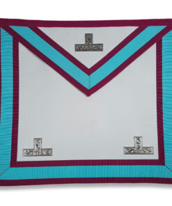 Mark Worshipful Master Apron - Lambskin