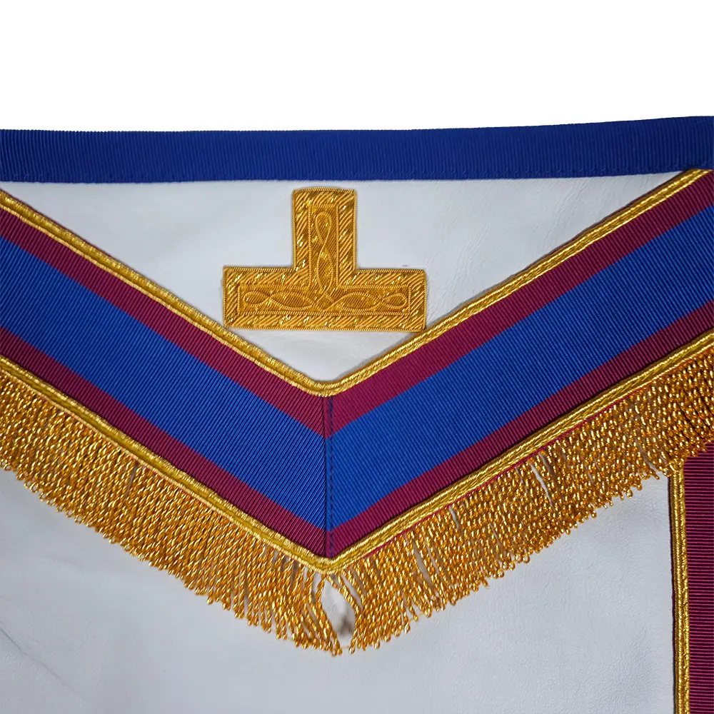 Mark Provincial Full Dress Apron & Collar (incl Badge) Lambskin - Image 4