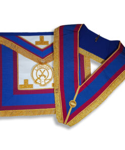 Mark Provincial  Full Dress Apron & Collar (incl Badge) Lambskin