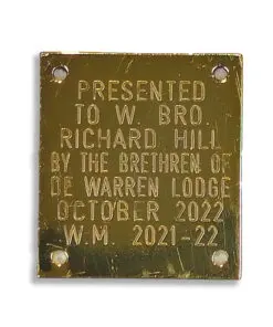 Presentation Plate