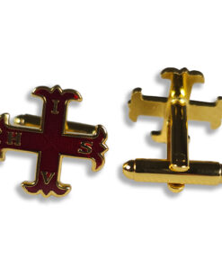 Alternative view of Red Cross of Constantine Cufflinks