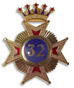 Rose Croix 32nd Degree Star Jewel