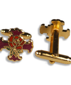 Alternative view of Rose Croix Cufflinks