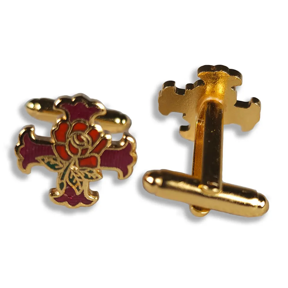 Rose Croix Cufflinks - Image 2