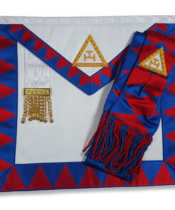 Royal Arch Companion Apron & Sash - Lambskin Quality