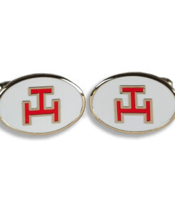 Royal Arch Cufflinks with Red Tau