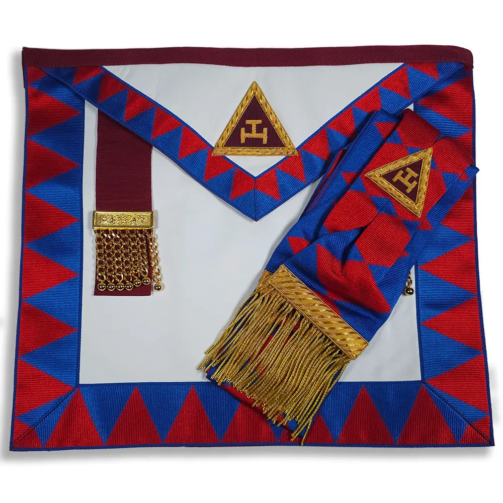 Royal Arch Principals Apron & Sash Lambskin