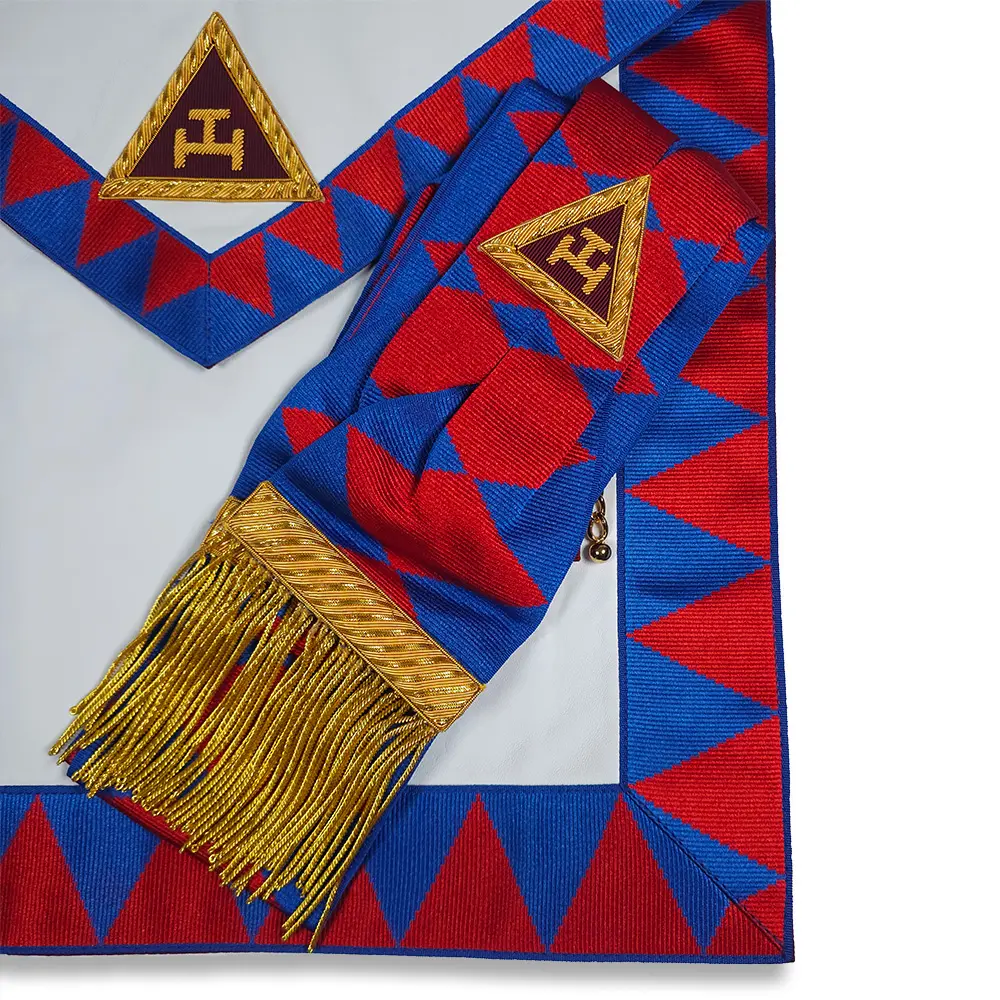 Royal Arch Principals Apron & Sash Lambskin - Image 2
