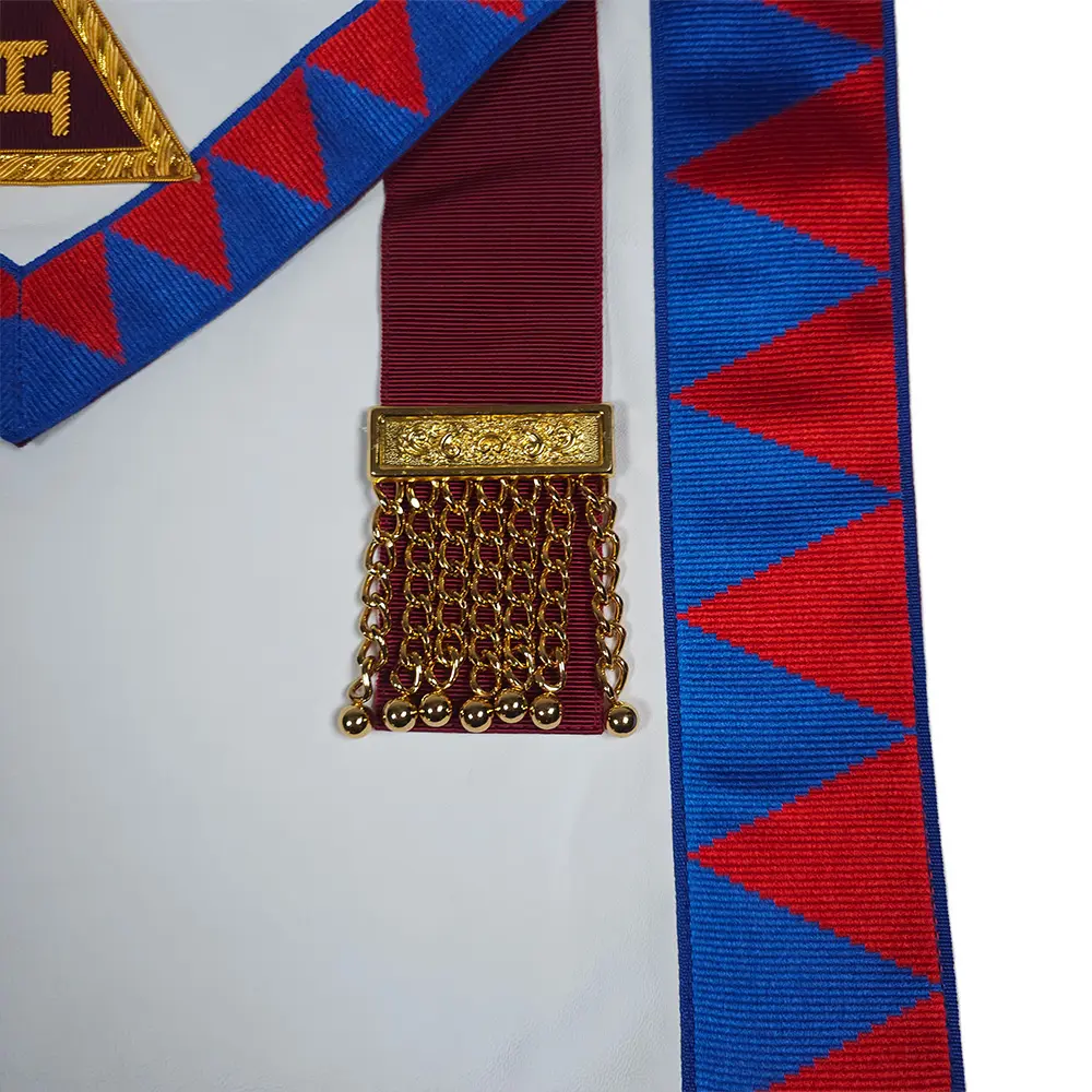 Royal Arch Principals Apron & Sash Lambskin - Image 6