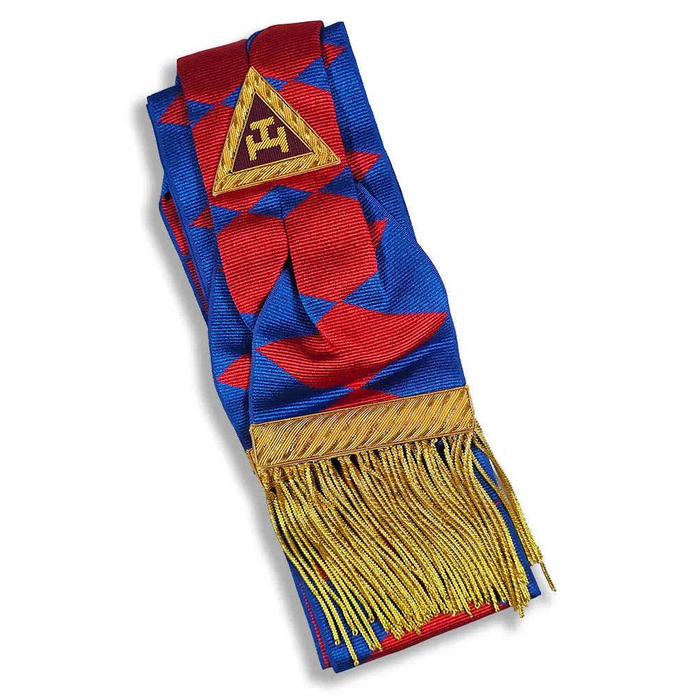 Royal Arch Principals Apron & Sash Lambskin - Image 8
