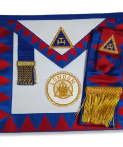 Royal Arch Provincial Apron & Sash - Real Leather (includes Badge)