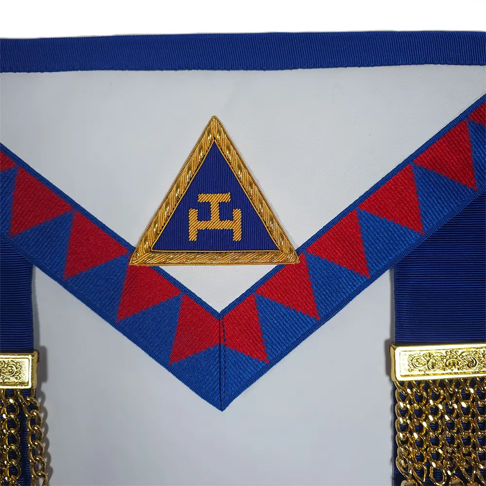 Royal Arch Provincial Apron Only - Real Leather (no Badge) - Image 6