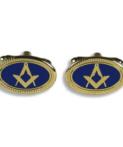 Craft Cufflinks Oval - Blue