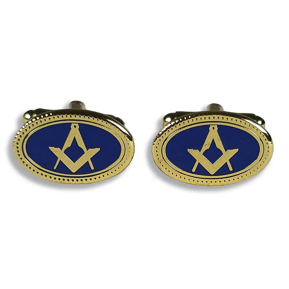 Craft Cufflinks Oval - Blue