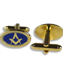 Alternative view of Craft Cufflinks Oval - Blue