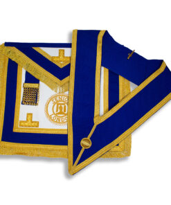 Craft Provincial Senior London Grand Rank Full Dress Apron & Collar Finest Leather