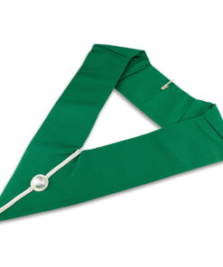 Allied Degree District Collar Green With Silver Braid