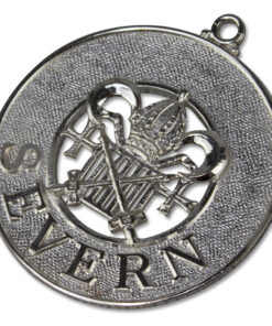 Allied District G. Officer Collar Jewel -  Name Of District