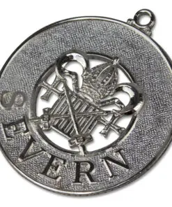 Allied District G. Officer Collar Jewel -  Name Of District