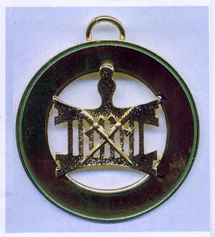 Allied  Grand Officer Collar Jewel (Plain Gilt)