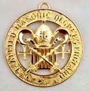 Allied  Grand Officer Past Active  Collarette Jewel -  1 5/8+ACIAIg-