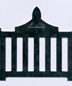 Allied  Large Grid Iron Silver Plated