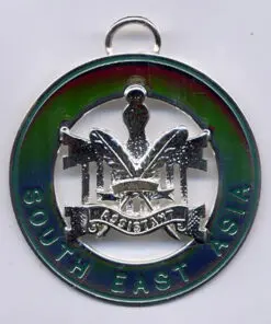Allied Masonic Degrees Officer Collar Jewel Silverplated (with Name )