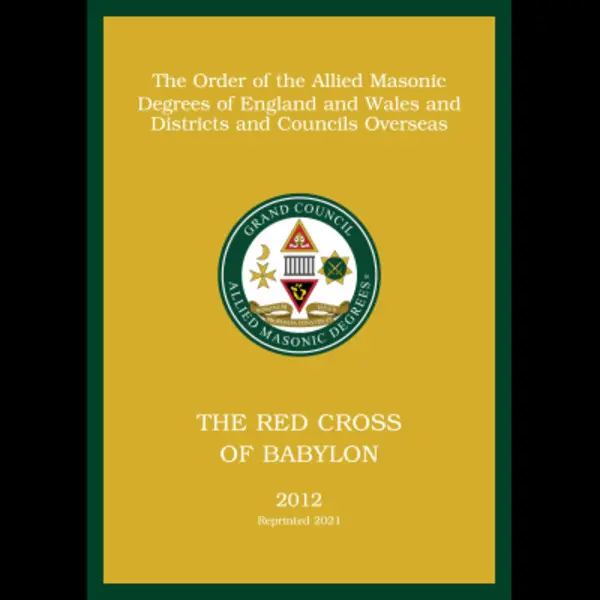 Allied Masonic Degrees Ritual No 4