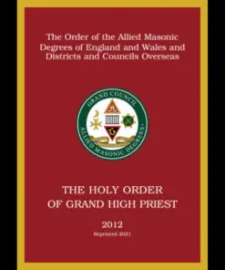 Allied Masonic Degrees Ritual No 5