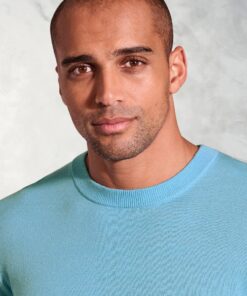 Alternative view of Arnold Aqua Merino Wool Crew Neck Jumper