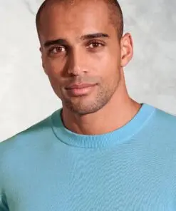 Alternative view of Arnold Aqua Merino Wool Crew Neck Jumper