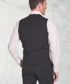 Alternative view of Tailored Fit Avalino Charcoal Waistcoat