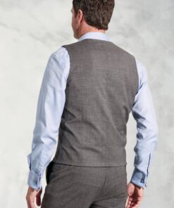 Alternative view of Tailored Fit Avalino Grey Waistcoat