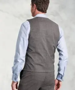 Alternative view of Tailored Fit Avalino Grey Waistcoat