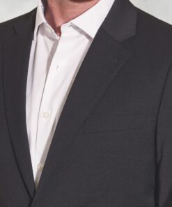 Alternative view of Tailored Fit Avalino Charcoal Suit Jacket