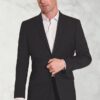 Tailored Fit Avalino Black Suit Jacket