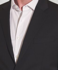 Alternative view of Tailored Fit Avalino Black Suit Jacket