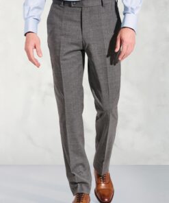 Tailored Fit Avalino Grey Suit Trousers