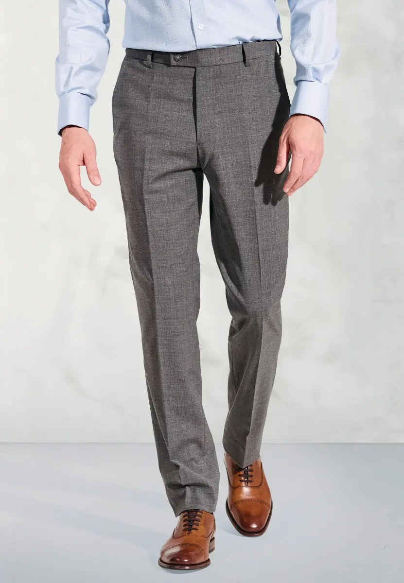 Tailored Fit Avalino Grey Suit Trousers