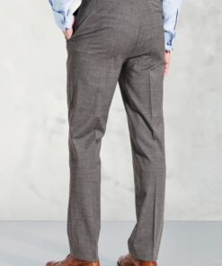 Alternative view of Tailored Fit Avalino Grey Suit Trousers